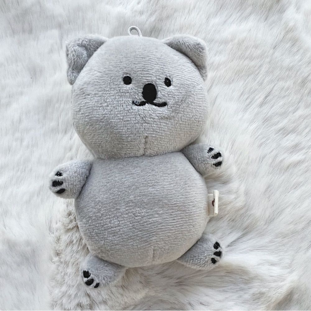 Cute Koala Mini Plush Korean Kawaii Gray New